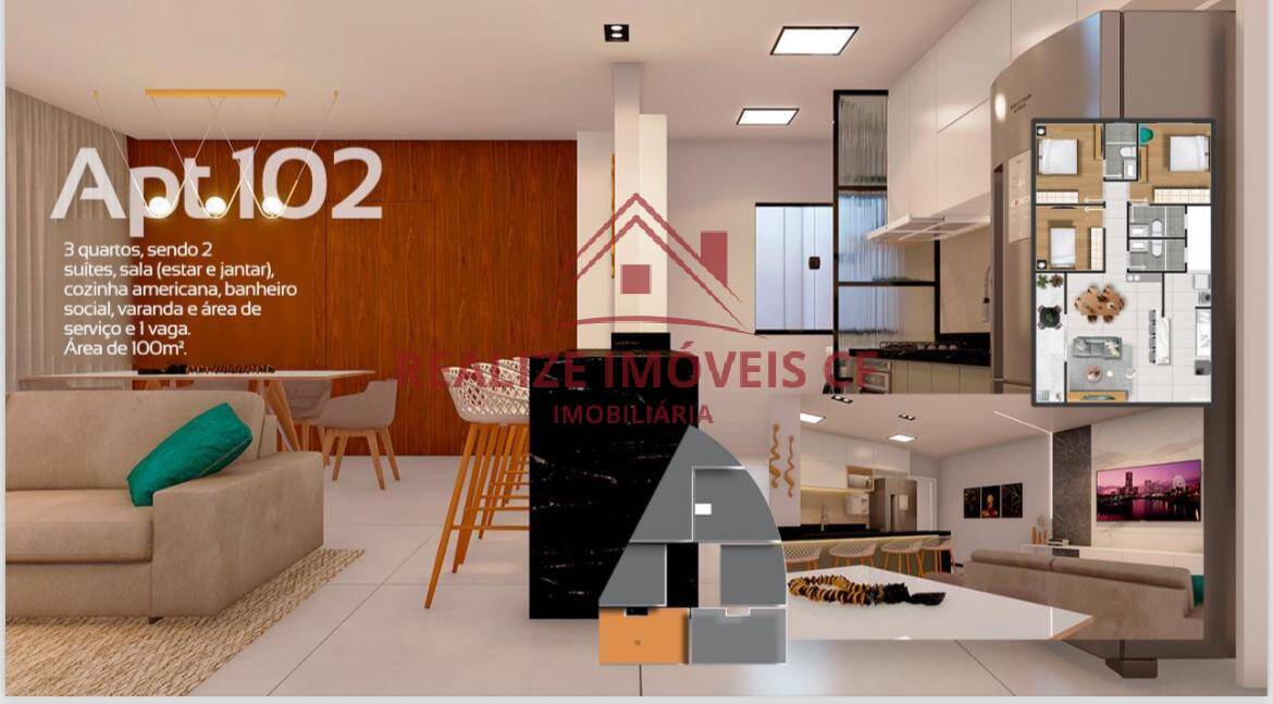 Apartamento à venda com 2 quartos, 60m² - Foto 4