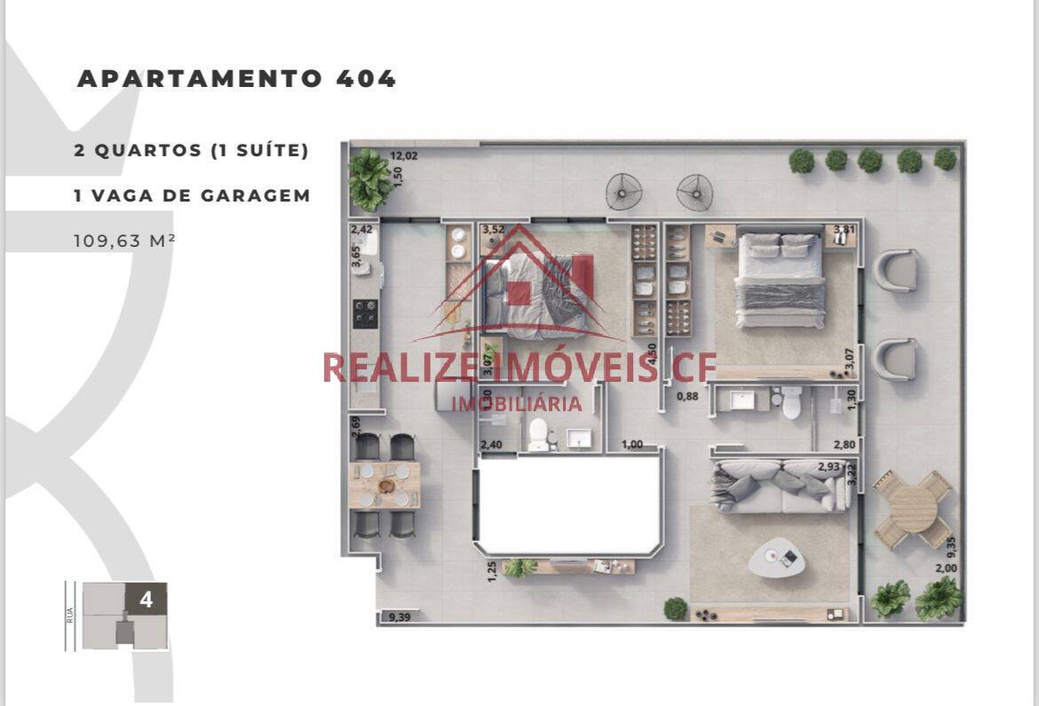 Apartamento à venda com 1 quarto, 61m² - Foto 17